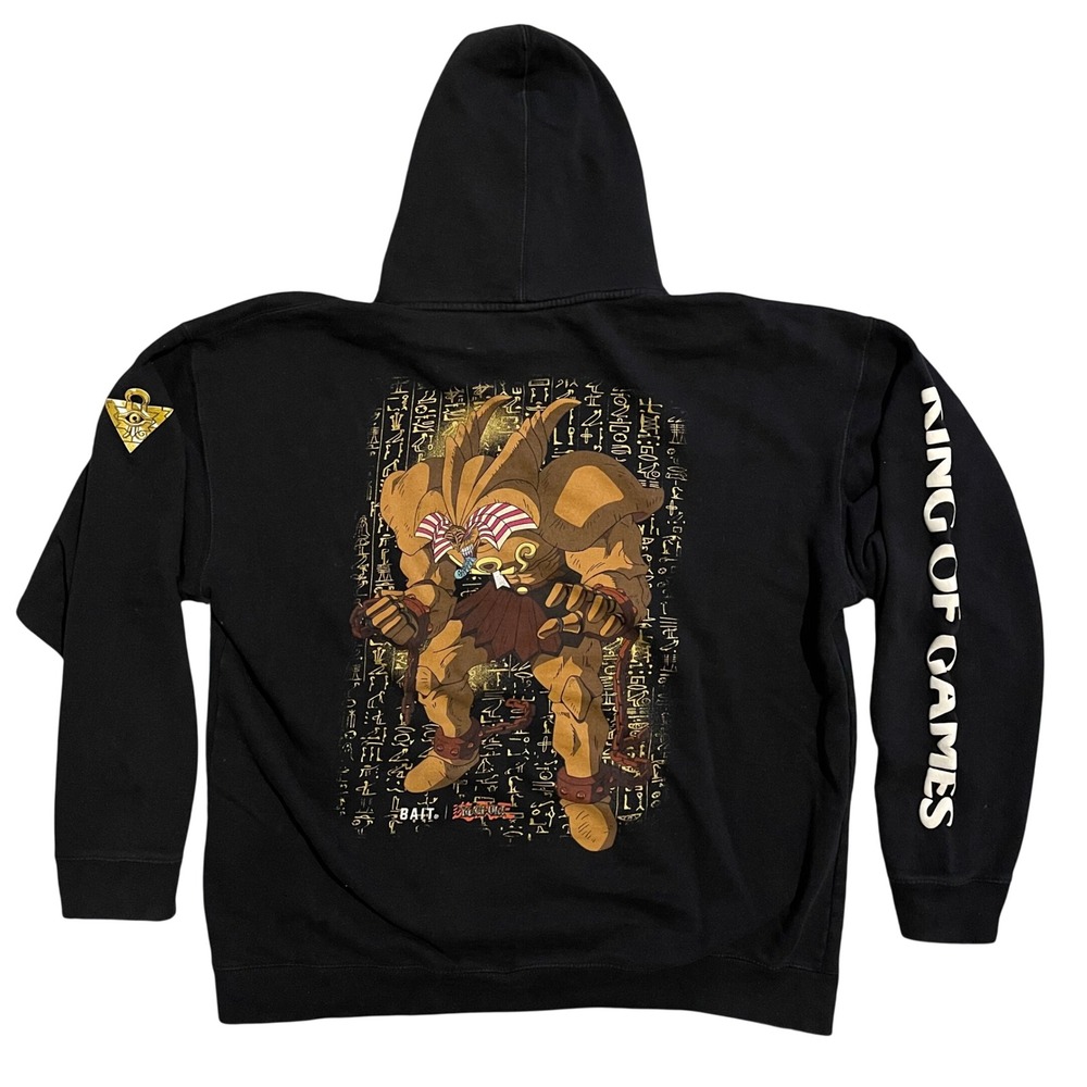BAIT x Yu-Gi-Oh! Exodia The Forbidden One Hoodie‎ Mens 3XL Black King of Games